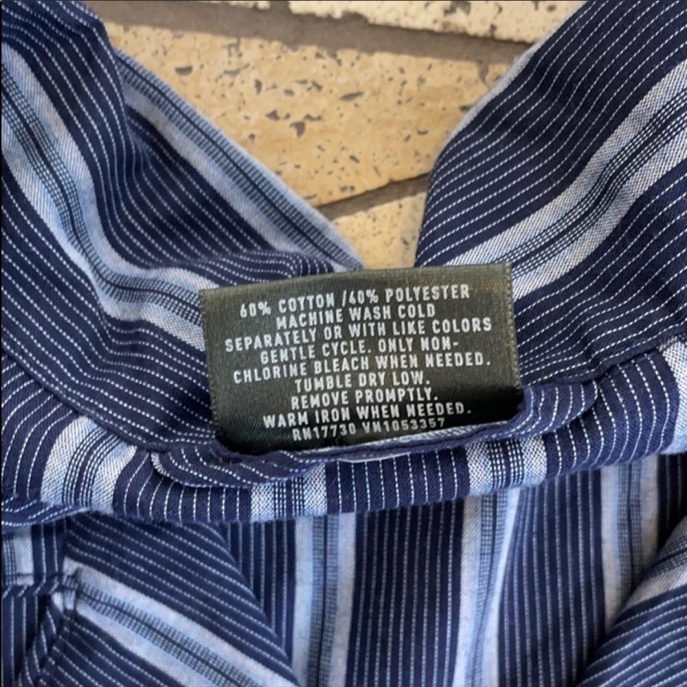 Merona Sleep/casual buttoned long sleeve shirt L - Picture 4 of 6